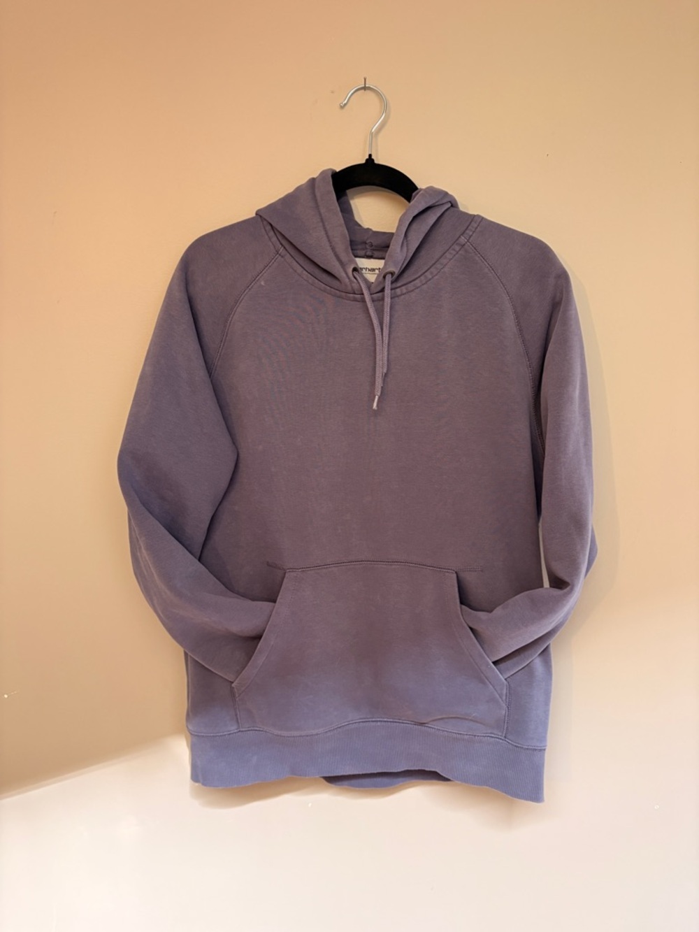 Carhartt Vintage Medium Lavender Pullover Hoodie